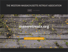 Tablet Screenshot of massretreats.org